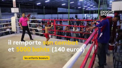 Thaïlande : les enfants boxeurs