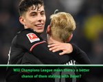 Brandt and Havertz more likely to stay after Champions League qualification - Bosz