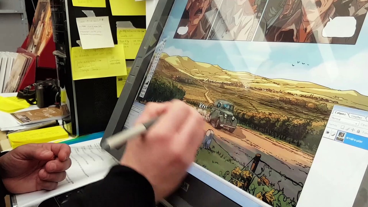 L'annexion de l'Alsace en bande dessinée