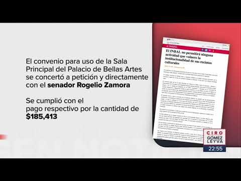 Usan recinto de Bellas Artes para homenajear a líder religioso | Noticias con Ciro Gómez Leyva