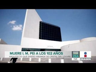Muere Ieoh Ming Pei, el arquitecto que diseñó la pirámide del Louvre | Noticias con Paco Zea