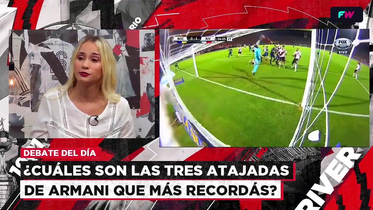 El equipo de LPM TV eligió sus tres atajadas de Armani