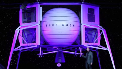 Jeff Bezos unveils new ‘Blue Moon’ lunar lander