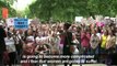 Protest held against strict Alabama abortion law
