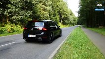 VW GOLF GTI vs GOLF R 250km/h ACCELERATION SOUND & AUTOBAHN POV by AutoTopNL