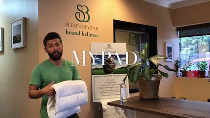 myPad® - Hypoallergenic Washable Wool Mattress Pad