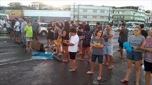 Moradores interditam novamente a Avenida Carlos Lindenberg, em Vila Velha