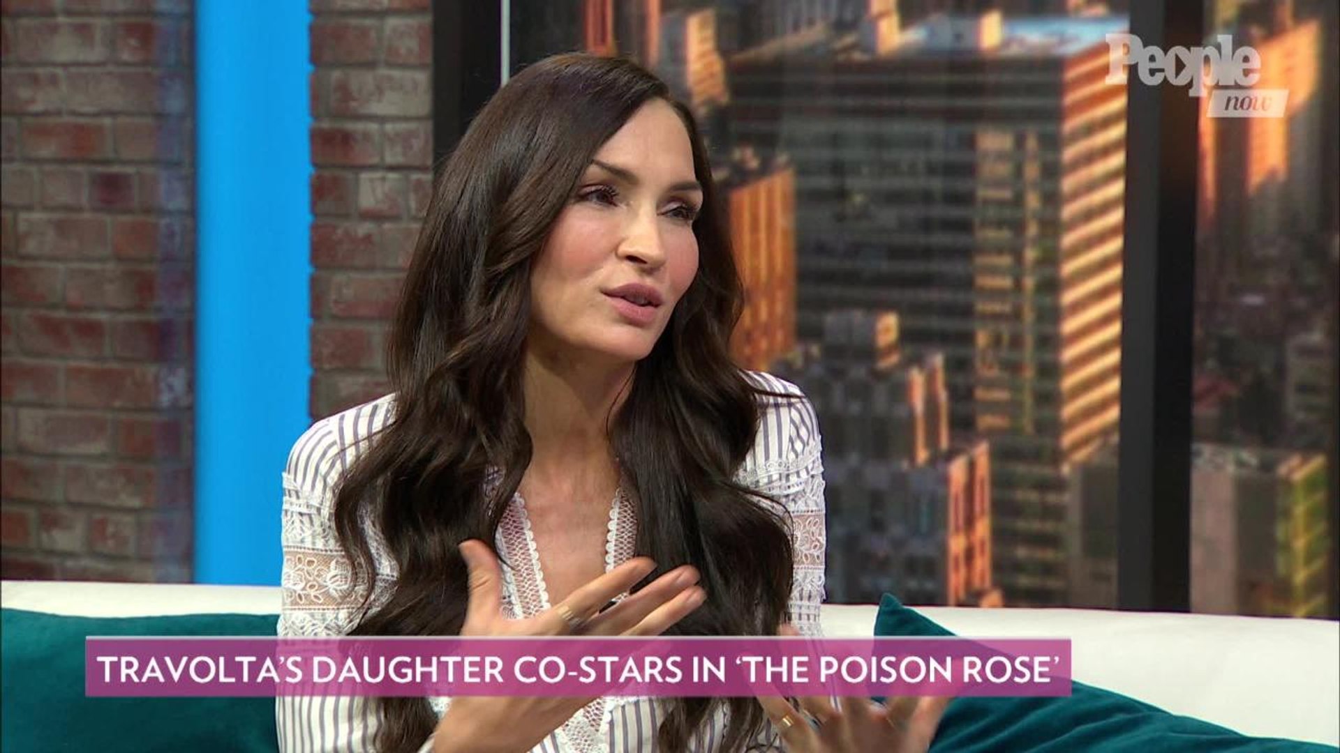 The Poison Rose's' Famke Janssen Says John Travolta & His Daughter Have  'Such a Beautiful Relationship' - video Dailymotion