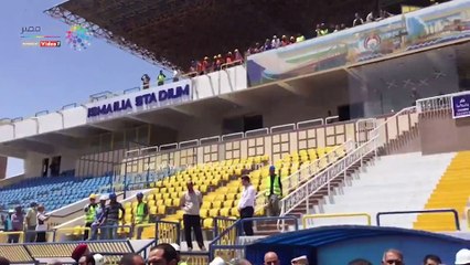 شريف إسماعيل يتفقد استاد الإسماعيلية استعدادًا لكأس أمم أفريقيا 2019