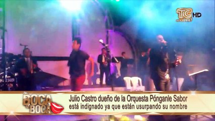 Julio Castro confiesa que existen algunas personas que se hacen pasar por él y por sus músicos