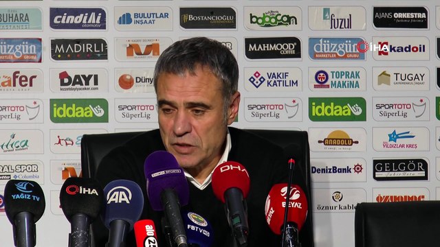 Ersun Yanal: “Yarınlarda güçlü bir Fenerbahçe var”
