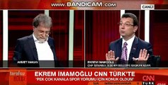 Ekrem İmamoğlu ile Ahmet Hakan arasında 'Tevfik Göksu' tartışması