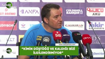 Mustafa Kaplan: "Kimin düştüğü ve kaldığı bizi ilgilendirmiyor"