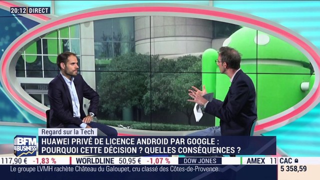 Regard sur la Tech: Huawei privé de licence Android par Google - 20/05
