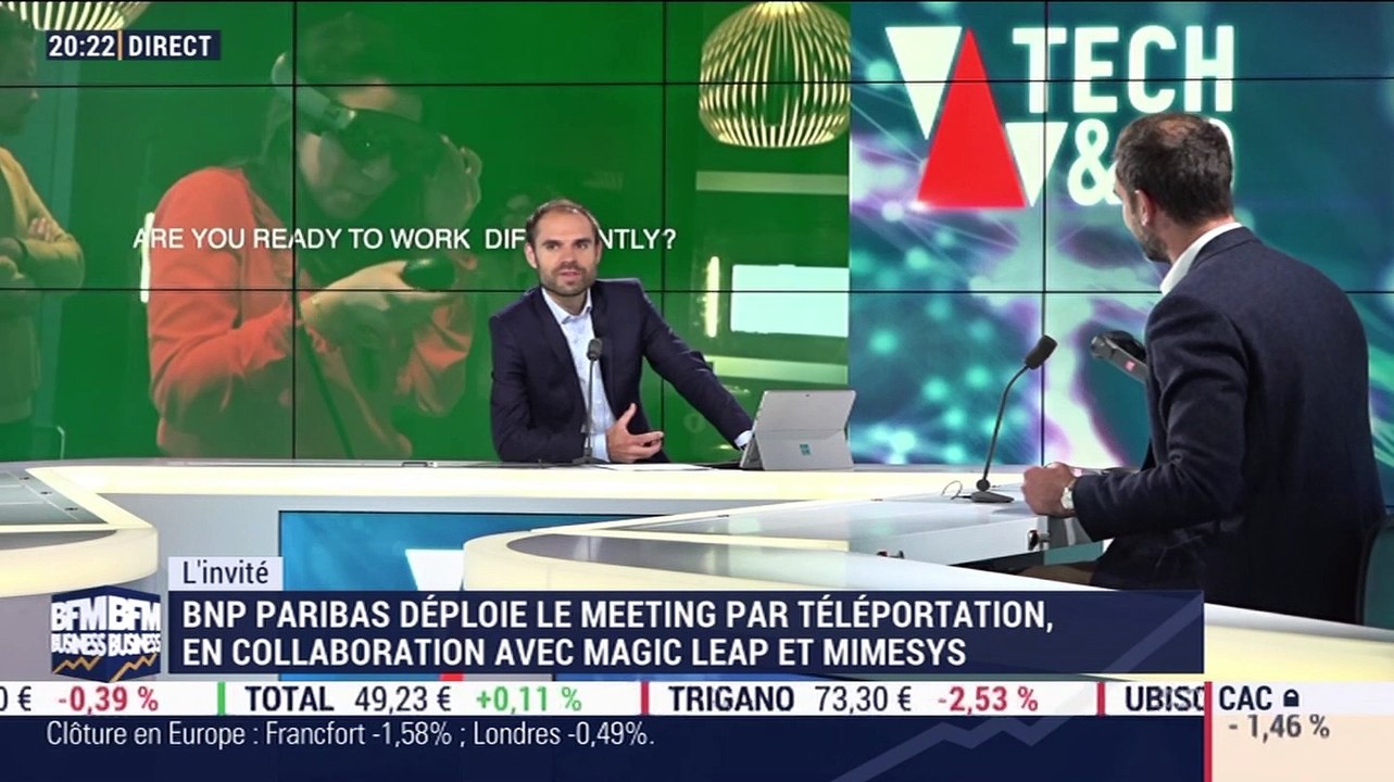 BNP Paribas déploie le meeting par téléportation, en collaboration avec Magic Leap et Mimesys - 20/05