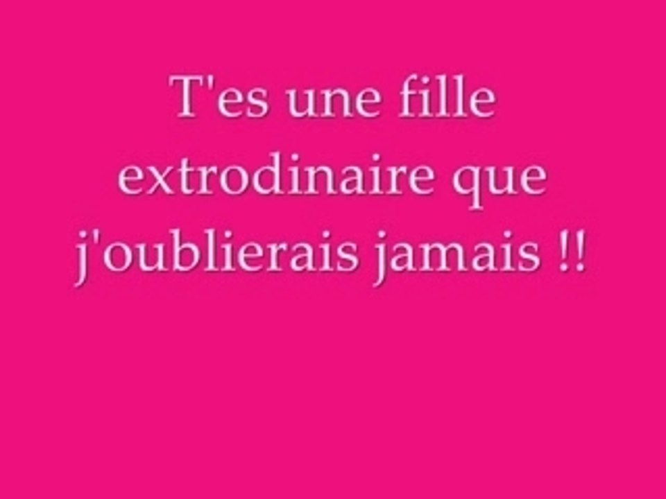 Ma zin et moi !!