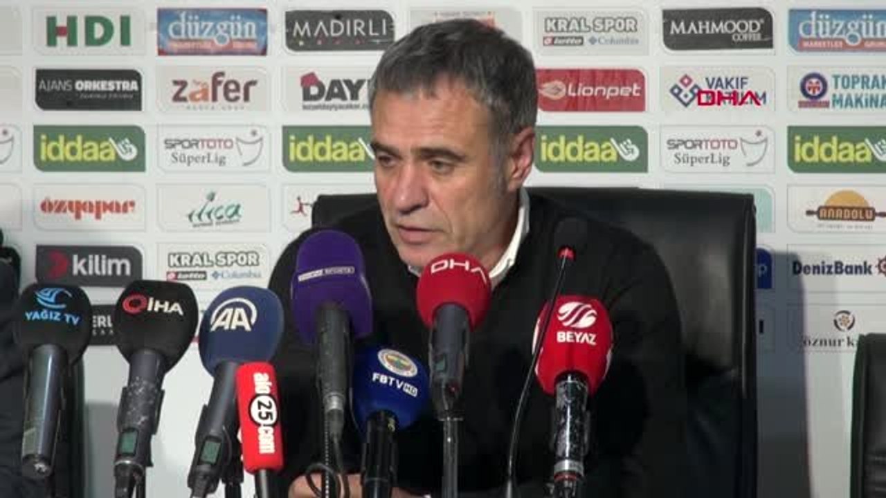 Spor Bb Erzurumspor - Fenerbahçe Maçının Ardından