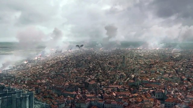 Daenerys brûle Kings Landing sur la musique de Metallica For Whom the Bell Tolls