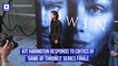 Kit Harington Responds to Critics of 'Game of Thrones' Series Finale