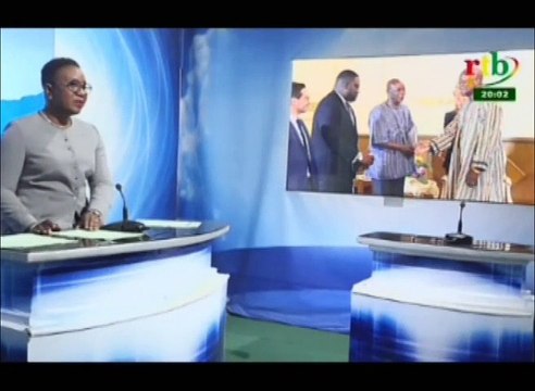 RTB/Le Premier Ministre reçoit en audience une délégation de la fondation Tony Blair