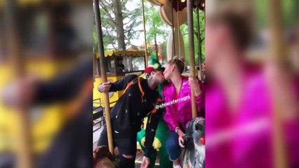 Chiara Ferragni celebra su cumpleaños en un parque de atracciones