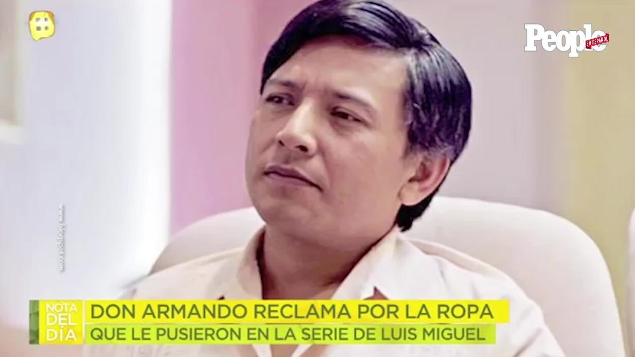 Armando Manzanero envia mensaje a productores de la serie de Luis Miguel