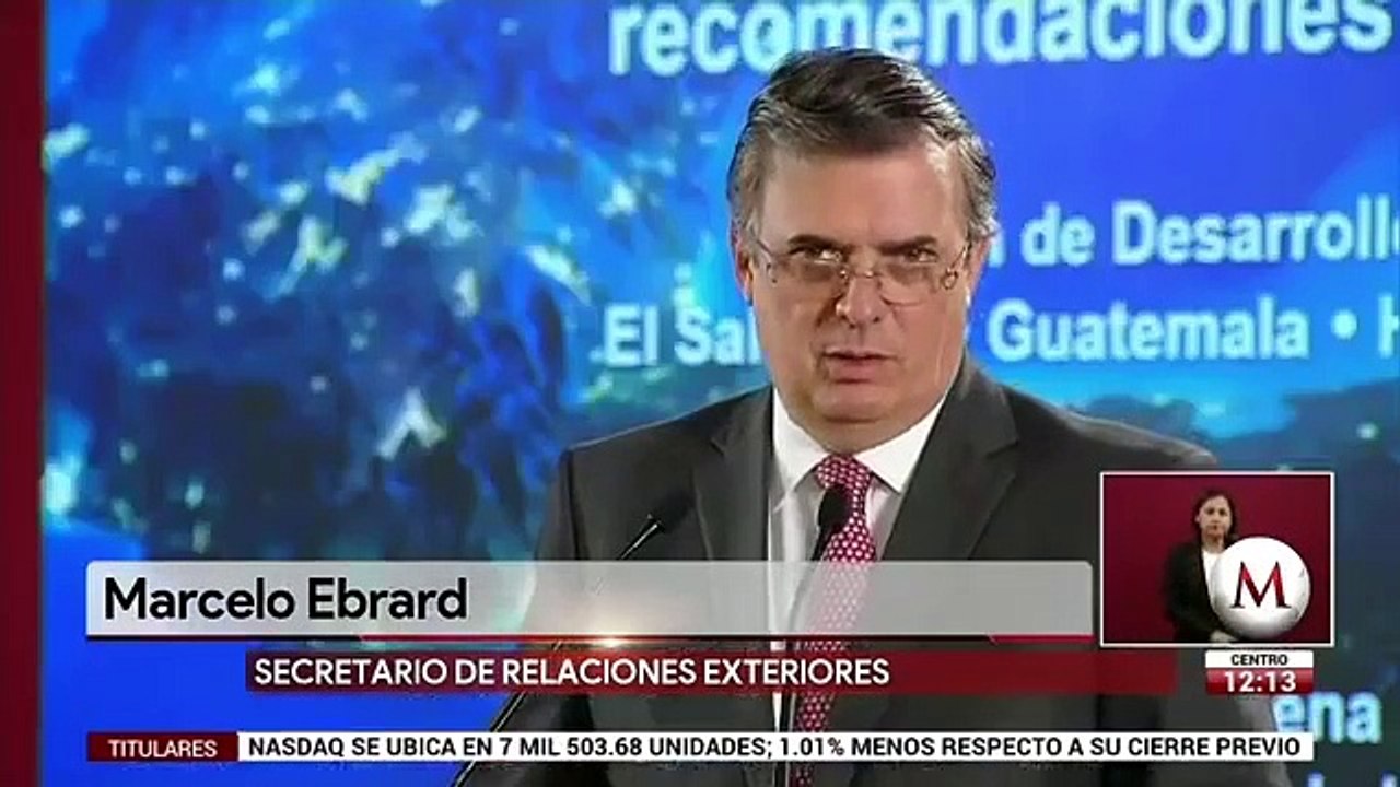 México presenta proyecto de desarrollo para la frontera sur
