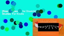 [Read] Keywords for Disability Studies  For Kindle