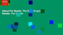 About For Books  The Marx-Engels Reader  For Kindle