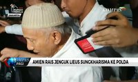 Mangkir Pemeriksaan, Amien Rais Justru Jenguk Lieus Sungkharisma di Polda Metro Jaya