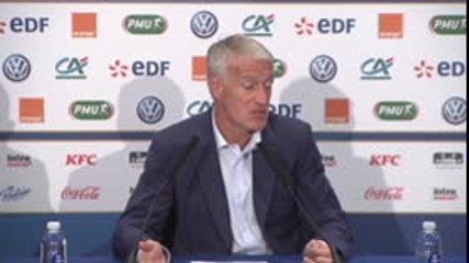 Bleus - Deschamps : "Les joueurs ne peuvent pas tout le temps être au top"
