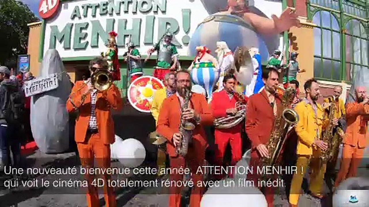 Le Parc Asterix, le Futuroscope et Disneyland Paris font leur rentrée