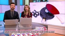 Louis Vuitton Releases a Monogrammed Ping-Pong Paddle Set Costing More Than $2,000