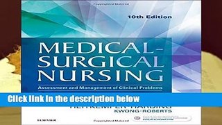 About For Books Medical-Surgical Nursing: Assessment and Management of Clinical Problems, Single