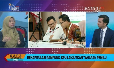 Rekapitulasi Rampung, KPU Lanjutkan Tahapan Pemilu