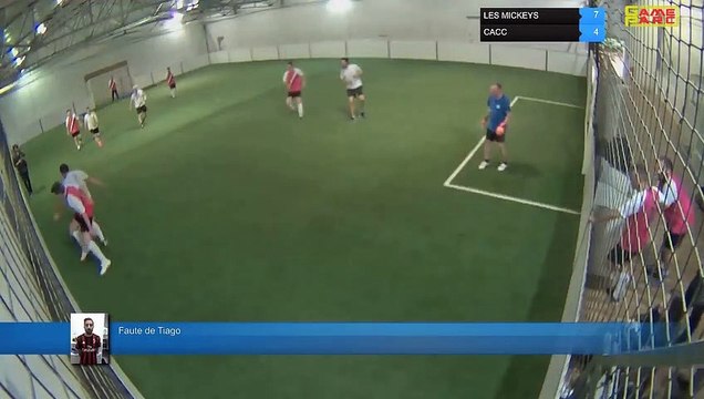 Faute de Tiago - LES MICKEYS Vs CACC - 20/05/19 19:00 - LIGUE 4 - Poitiers Game Parc