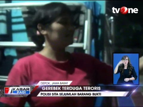 Densus 88 Geledah Rumah Kontrakan di Depok