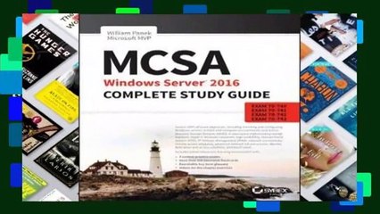 Library  McSa Windows Server 2016 Complete Study Guide: Exam 70-740, Exam 70-741, Exam 70-742, and