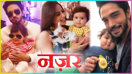 Ansh & Pia's Baby Off Screen CUTEST Moments | Nazar