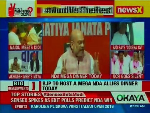 BJP Amit Shah to hold Mega NDA allies Dinner; Convened to chalk out Poll Strategy