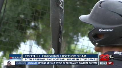 Foothill baseball finishing out historic year for the Trojans
