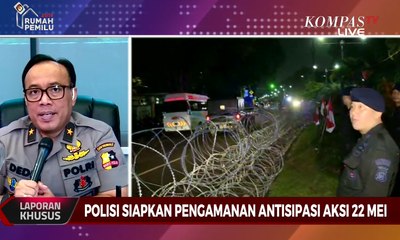 Polisi Tetapkan Siaga 1 di Seluruh Indonesia Selama Pengumuman Pemilu