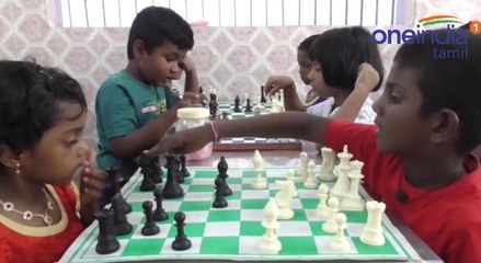 வேலூர் சத்துவாச்சாரியில் மாநில அளவிலான சதுரங்க போட்டி- வீடியோ