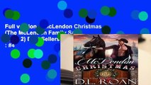 Full version A McLendon Christmas (The McLendon Family Saga Book 2) Best Sellers Rank : #4