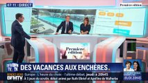Des vacances aux enchères