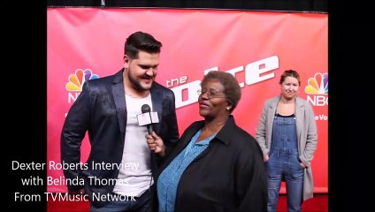 Dexter Roberts -   The Voice Season 16 Finale Interview - Team Blake