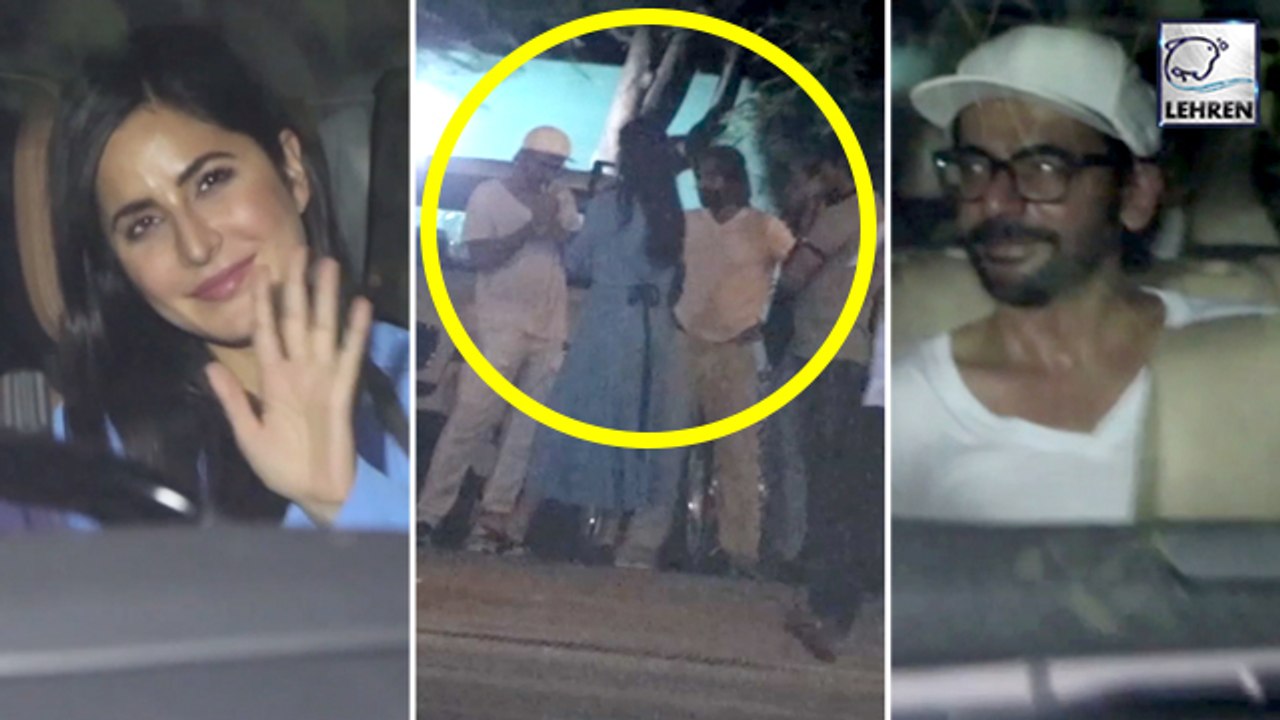 Sunil Grover SMOKING With Katrina Kaif At 'Bharat' Special Screening