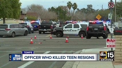 Victim family's lawyer responds to Tempe officer's resignation after deadly shooting