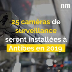 Des nouvelles caméras de surveillance arrivent à Antibes