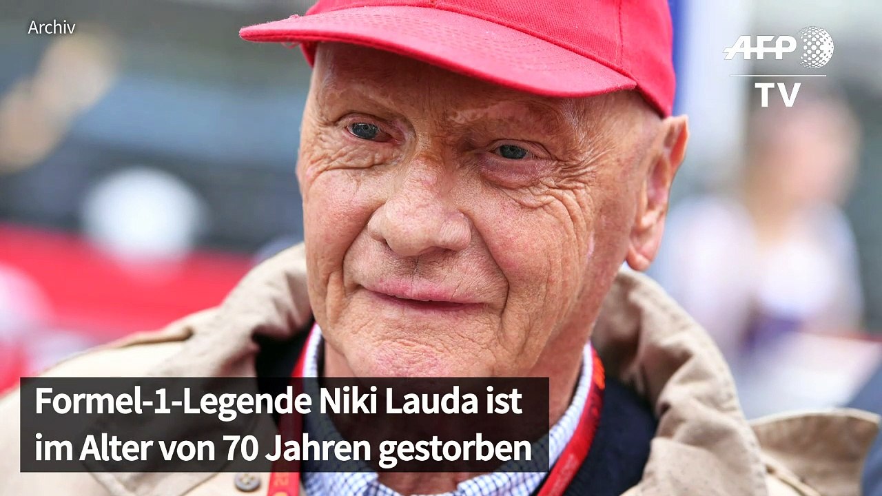 Niki lauda ist tot